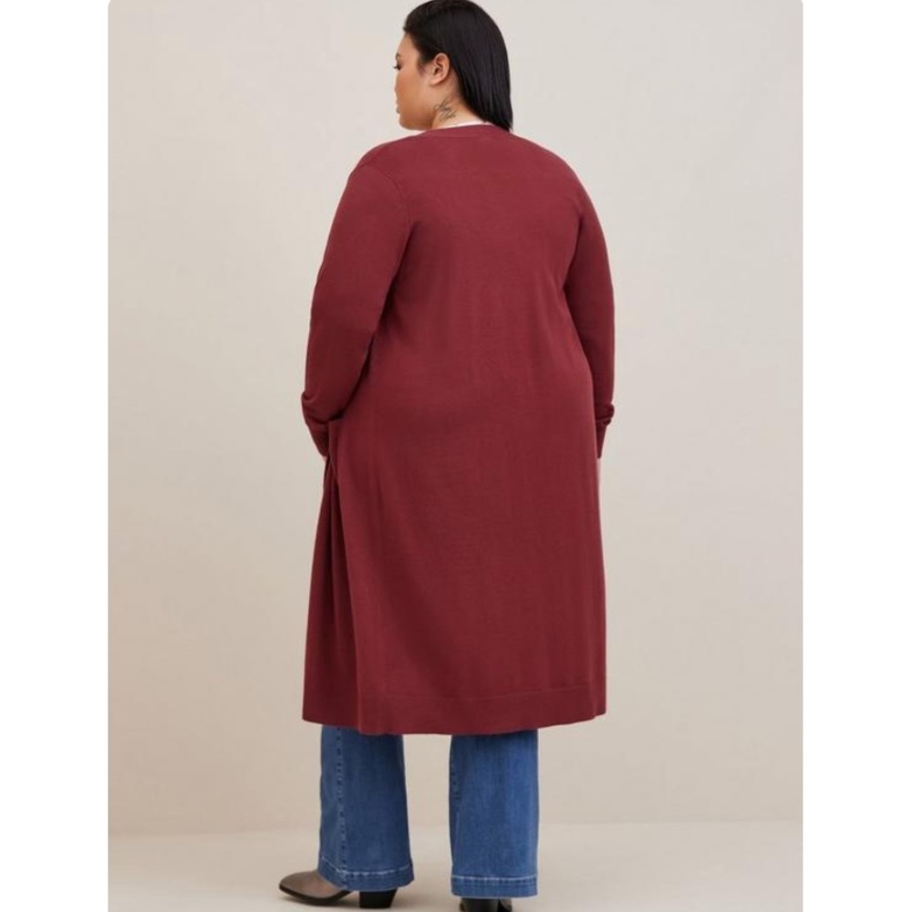 Torrid Everyday Soft Duster Open Front Cardigan - image 3